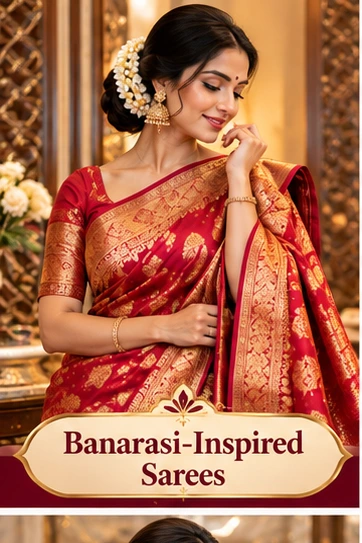 Banarasi-inspired sarees