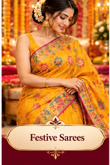 Festive sarees
