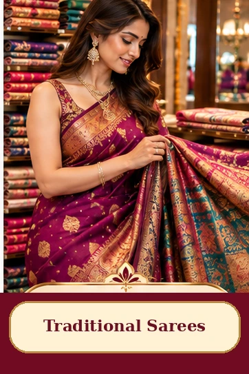 Traditional sarees