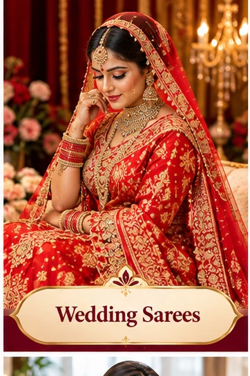 Wedding sarees
