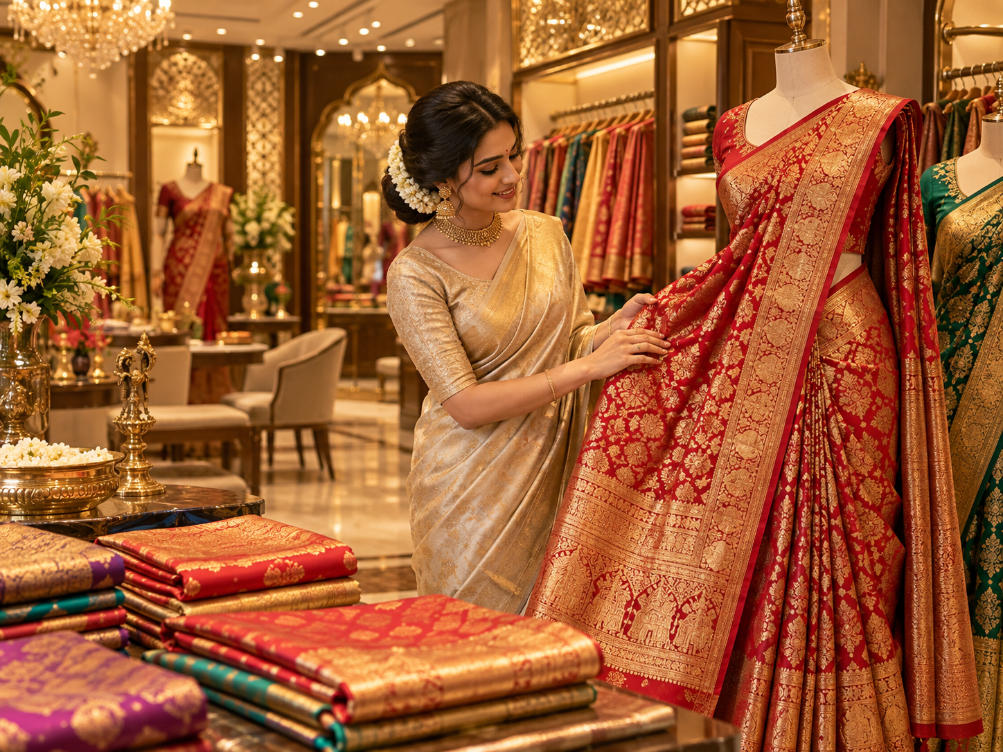 Wedding sarees collection